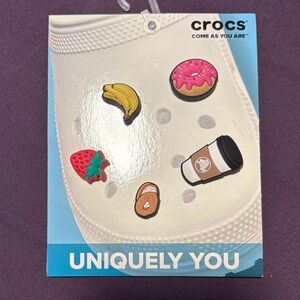 CROCS Jibbitz Fun Food Charms Set
